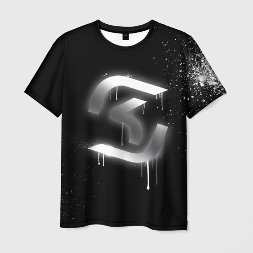 Мужская футболка 3D cs:go - SK Gaming (Black collection), цвет 3D печать