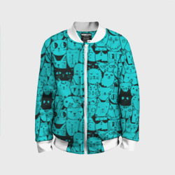 Детский бомбер 3D Котейки 4