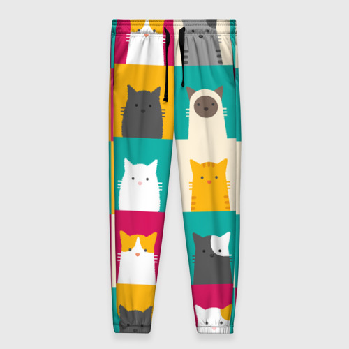 Женские брюки 3D Котейки 3, цвет 3D печать