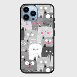 Чехол для iPhone 14 Pro Max Котейки 2