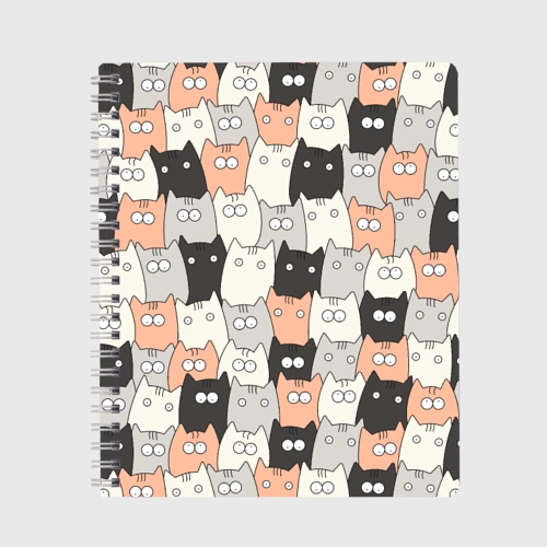Тетрадь Котики