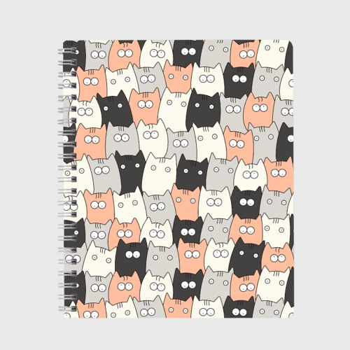 Тетрадь Котики