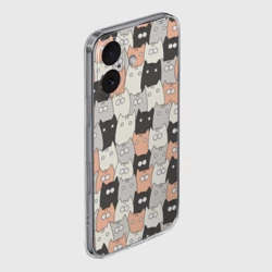 Чехол для iPhone 16 силиконовый с защитой камеры Котики - фото 2