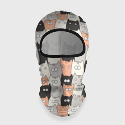 Балаклава 3D Котики