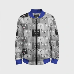 Детский бомбер 3D Котейки