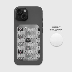 Картхолдер Magsafe магнитный Котейки - фото 2