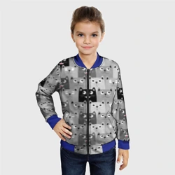 Детский бомбер 3D Котейки - фото 2