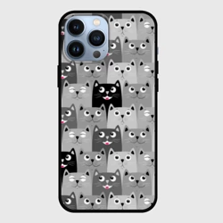 Чехол для iPhone 13 Pro Max Котейки