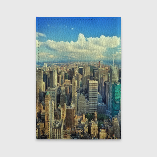 Обложка для автодокументов New York, цвет черный - фото 2