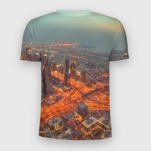 Мужская футболка 3D Slim Арабские Эмираты, цвет 3D печать - фото 2