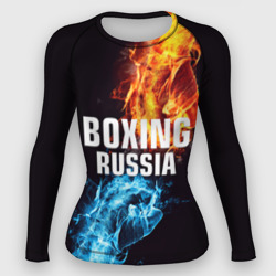 Женский рашгард 3D Boxing Russia