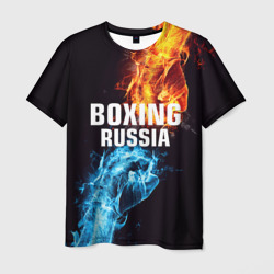 Мужская футболка 3D Boxing Russia