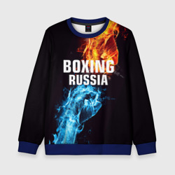 Детский свитшот 3D Boxing Russia