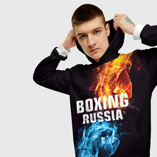 Мужская толстовка 3D Boxing Russia - фото 5