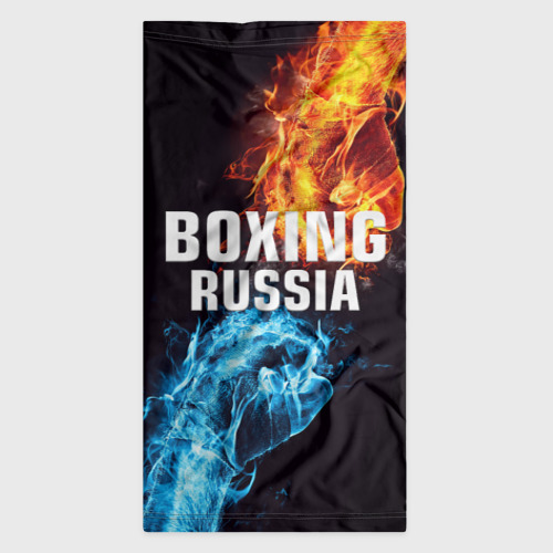 Бандана-труба 3D Boxing Russia, цвет 3D печать - фото 7