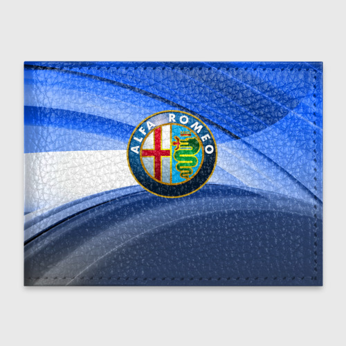 Обложка для студенческого билета Alfa Romeo, цвет черный