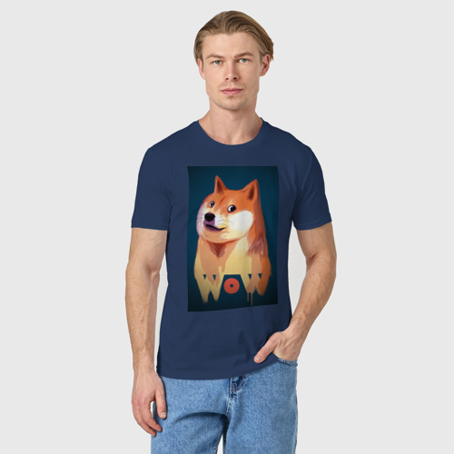 Мужская футболка хлопок Wow Doge - фото 3