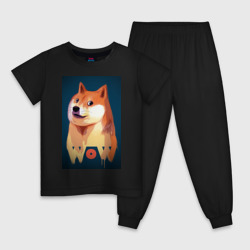 Детская пижама хлопок Wow Doge