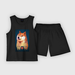 Детская пижама с шортами хлопок Wow Doge