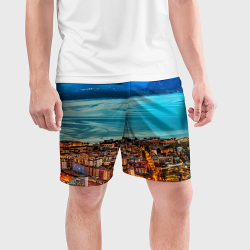 Мужские шорты спортивные Швецария, цвет 3D печать - фото 3