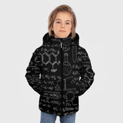 Зимняя куртка для мальчиков 3D Химия - фото 2