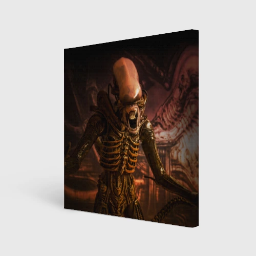 Холст квадратный Alien