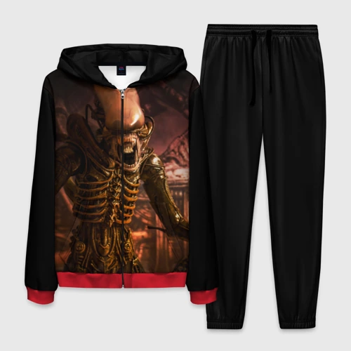 Мужской костюм 3D Alien