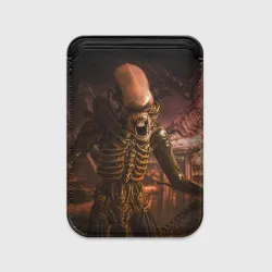 Картхолдер Magsafe магнитный Alien