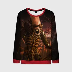 Мужской свитшот 3D Alien