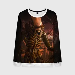 Мужской свитшот 3D Alien