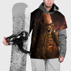Накидка на куртку 3D Alien