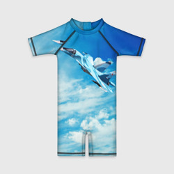 Детский купальный костюм 3D Космические войска 15