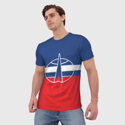 Мужская футболка 3D Космические войска 14 - фото 2