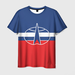 Космические войска 14 – Мужская футболка 3D с принтом купить со скидкой в -26%