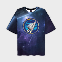 Космические войска 13 – Мужская футболка oversize 3D с принтом купить со скидкой в -50%