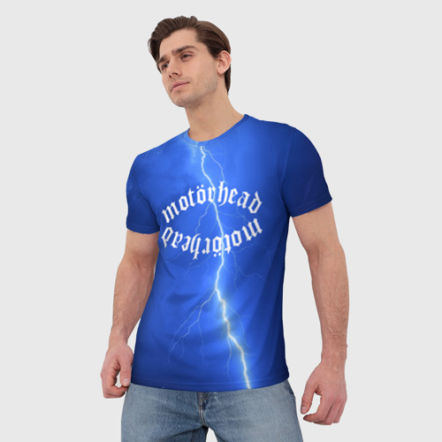 Мужская футболка 3D Motorhead, цвет 3D печать - фото 3