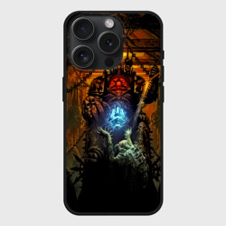 Чехол силиконовый для Apple iPhone 15 Pro матовый Warhammer