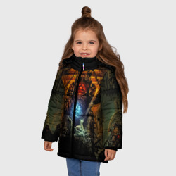 Зимняя куртка для девочек 3D Warhammer - фото 2