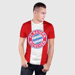 Мужская футболка 3D Slim Бавария - фото 2