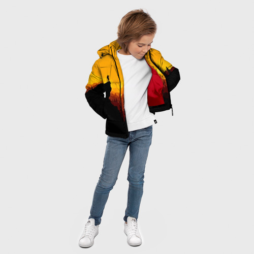 Зимняя куртка для мальчиков 3D Firewatch, цвет красный - фото 5