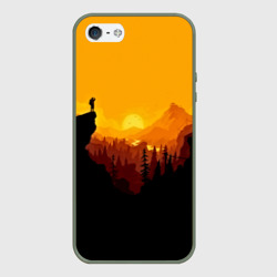 Чехол для iPhone 5/5S матовый Firewatch