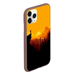 Чехол для iPhone 11 Pro Max матовый Firewatch - фото 2