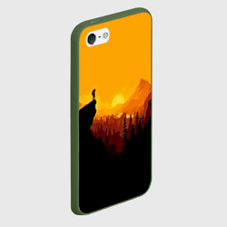 Чехол для iPhone 5/5S матовый Firewatch - фото 2