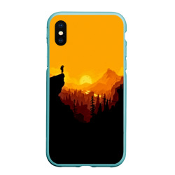 Чехол для iPhone XS Max матовый Firewatch