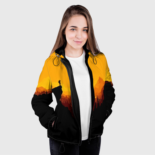 Женская куртка 3D Firewatch, цвет черный - фото 4