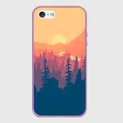 Чехол для iPhone 5/5S матовый Adventure Game