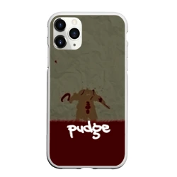Чехол для iPhone 11 Pro Max матовый Pudge