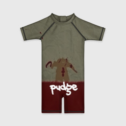 Детский купальный костюм 3D Pudge