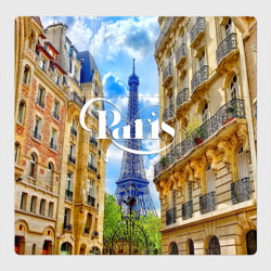 Магнитный плакат 3Х3 Париж - Эйфелева башня