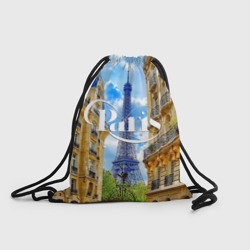 Рюкзак-мешок 3D Париж - Эйфелева башня